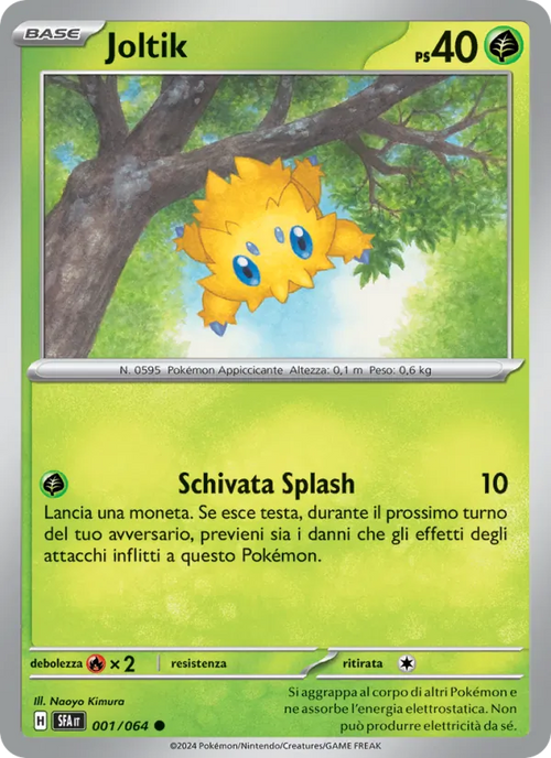 Carta Joltik 001/064 di Segreto Fiabesco in italiano