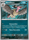 Mandibuzz 050/084 Buio Pesto, carta Pokémon italiana.