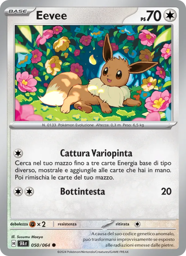 Carta Eevee 050/064 di Segreto Fiabesco in italiano