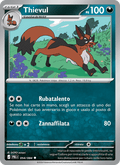 Thievul 054/084 Buio Pesto, carta Pokémon italiana. Scansione di riferimento per la Reverse.