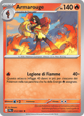 Armarouge 012/084 Buio Pesto, carta Pokémon italiana. Scansione di riferimento per la Reverse.