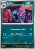 Scansione di riferimento di Golbat 028/064, Segreto Fiabesco in italiano; finitura Reverse non rappresentata