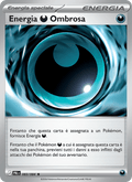 Energia Ombrosa 083/084 Buio Pesto, carta Pokémon italiana.