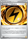 Energia Voltaica 084/084 Buio Pesto, carta Pokémon italiana. Scansione di riferimento per la Reverse.