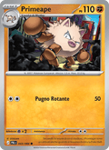 Primeape 043/084 Buio Pesto, carta Pokémon italiana.
