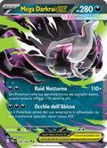 Mega Darkrai ex 048/084 Buio Pesto, carta Pokémon italiana.