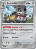 Bastiodon 062/084 Buio Pesto, carta Pokémon italiana.