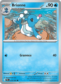 Brionne 019/084 Buio Pesto, carta Pokémon italiana. Scansione di riferimento per la Reverse.