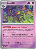 Banette 034/084 Buio Pesto, carta Pokémon italiana. Scansione di riferimento per la Reverse.