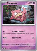 Slowpoke 029/084 Buio Pesto, carta Pokémon italiana.