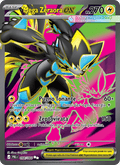 Mega Zeraora ex 098/084 Buio Pesto, carta Pokémon italiana.