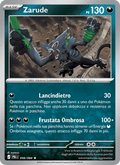 Zarude 056/084 Buio Pesto, carta Pokémon italiana.