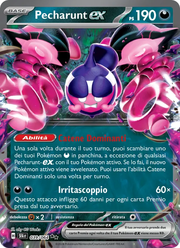 Carta Pecharunt ex 039/064 di Segreto Fiabesco in italiano