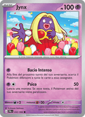 Jynx 032/084 Buio Pesto, carta Pokémon italiana. Scansione di riferimento per la Reverse.