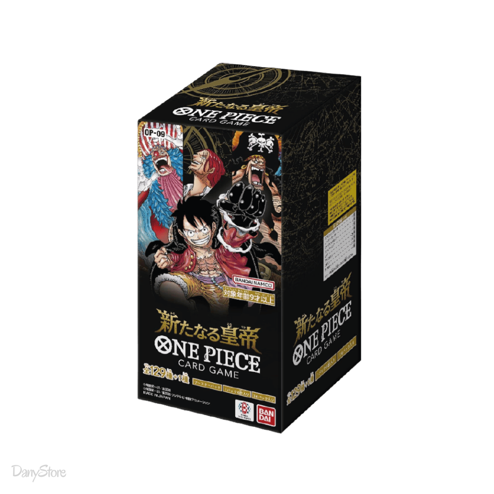 Display Box sigillato One Piece Card Game OP-09 Emperors in the New World versione giapponese con 24 bustine d'espansione