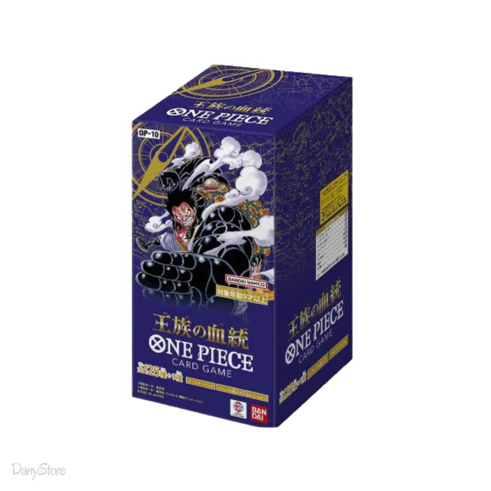 Display Box sigillato One Piece Card Game OP-10 Royal Bloodline versione giapponese con 24 bustine d'espansione
