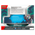 Box Collezione Pokémon Grafaiai-ex con carta promozionale olografica, carta Shroodle e 4 bustine d'espansione