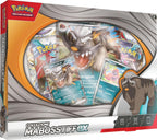Box Collezione Pokémon Mabostiff-ex con carta promozionale olografica, carta Maschiff e 4 bustine d'espansione fronte