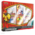 Box Collezione Premium Pokémon Armarouge-ex con carte promozionali e custodia magnetica per carte