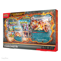 Box Collezione Speciale Pokémon Charizard-ex con carta speciale lenticolare e bustine espansione
