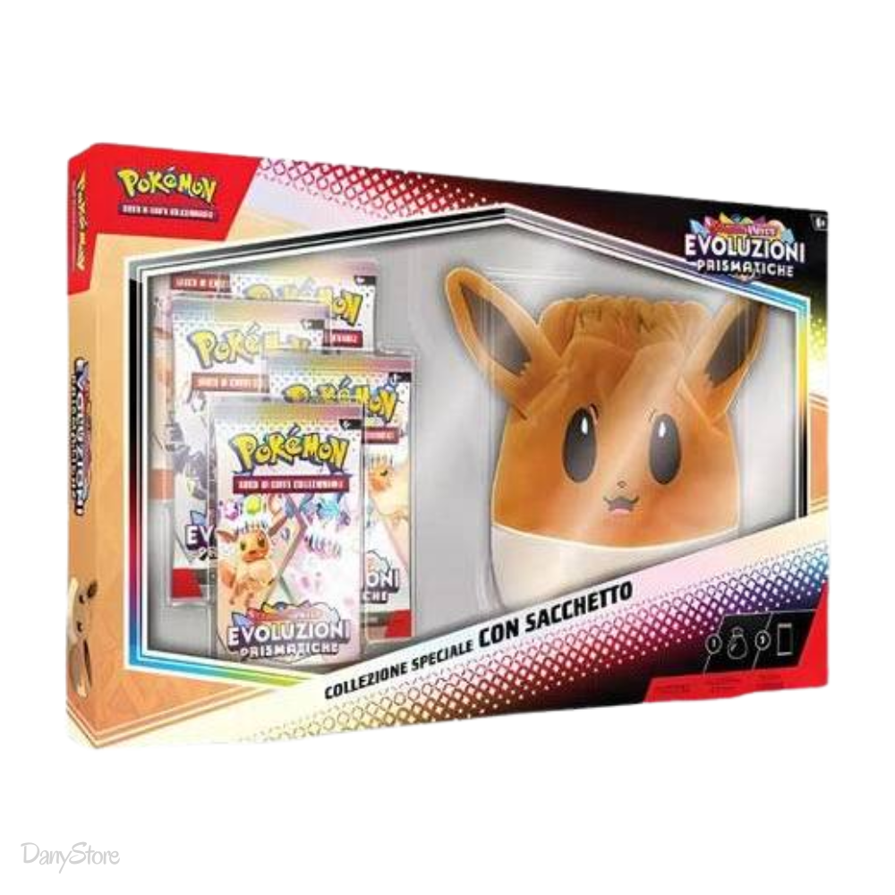 Pokémon Collezione Speciale Evoluzioni Prismatiche con Sacchetto ITA