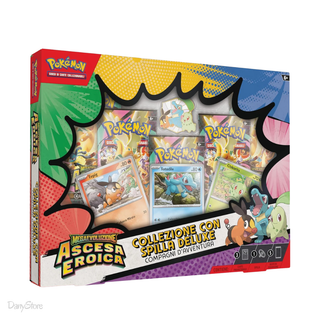Pokémon Collezione con Spilla Deluxe Compagni d’avventura Ascesa Eroica ITA