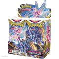 Display Box sigillato Pokémon Lucentezza Siderale con 36 bustine d'espansione e illustrazioni di Dialga e Palkia Forma Originale