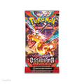 Bustina singola Pokémon Ossidiana Infuocata Scarlatto e Violetto lingua italiana fronte