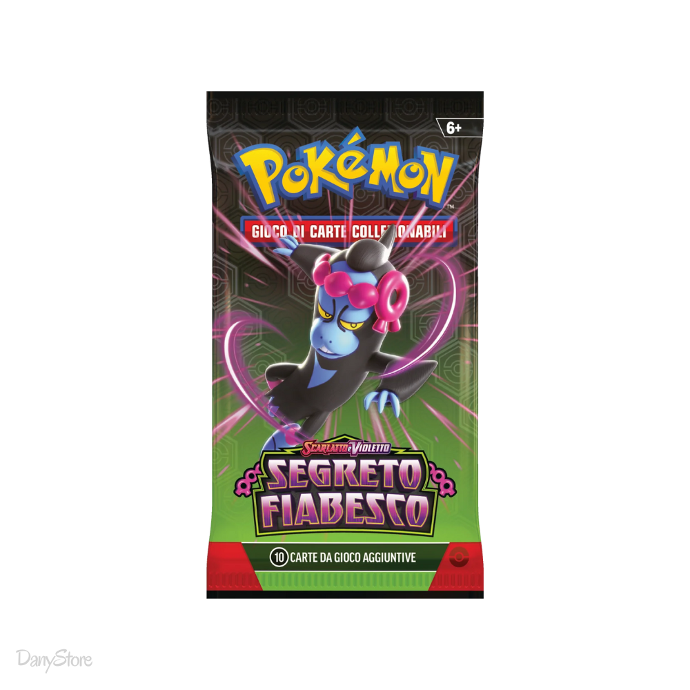 Bustina singola Pokémon Segreto Fiabesco Scarlatto e Violetto lingua italiana fronte