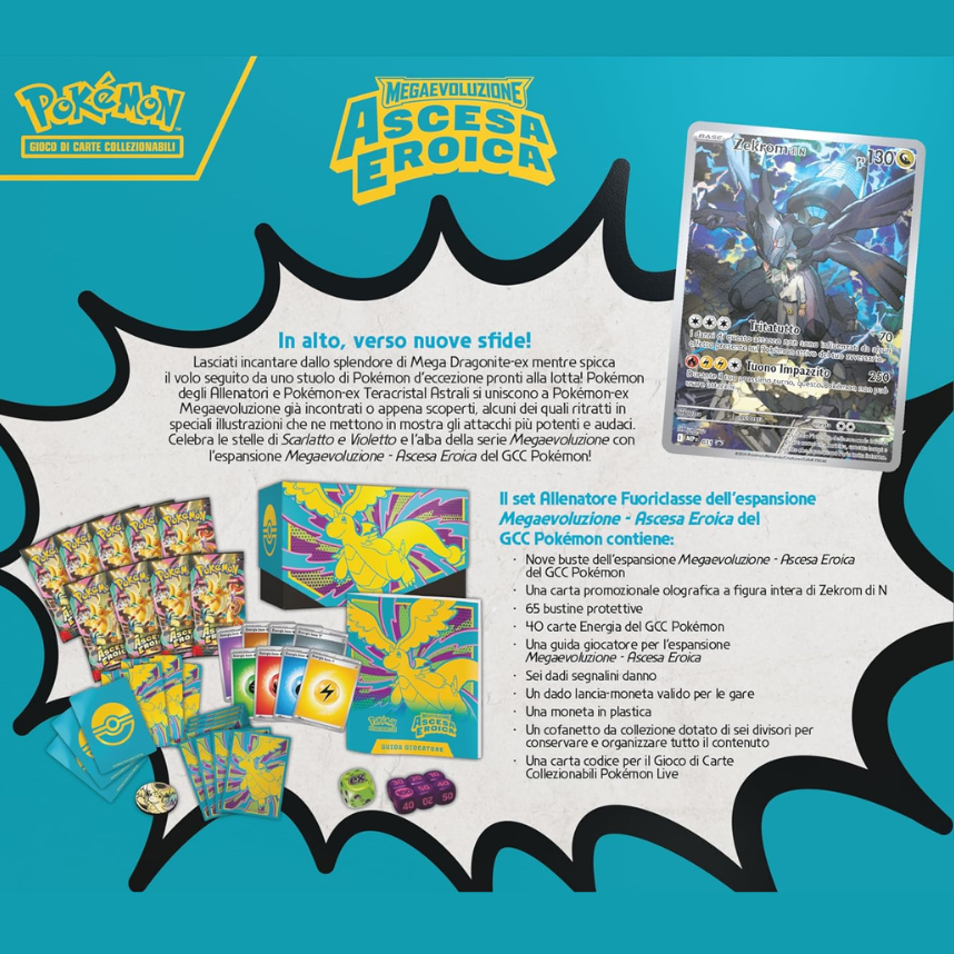 Box Set Allenatore Fuoriclasse Ascesa Eroica ITA con carta promo e accessori