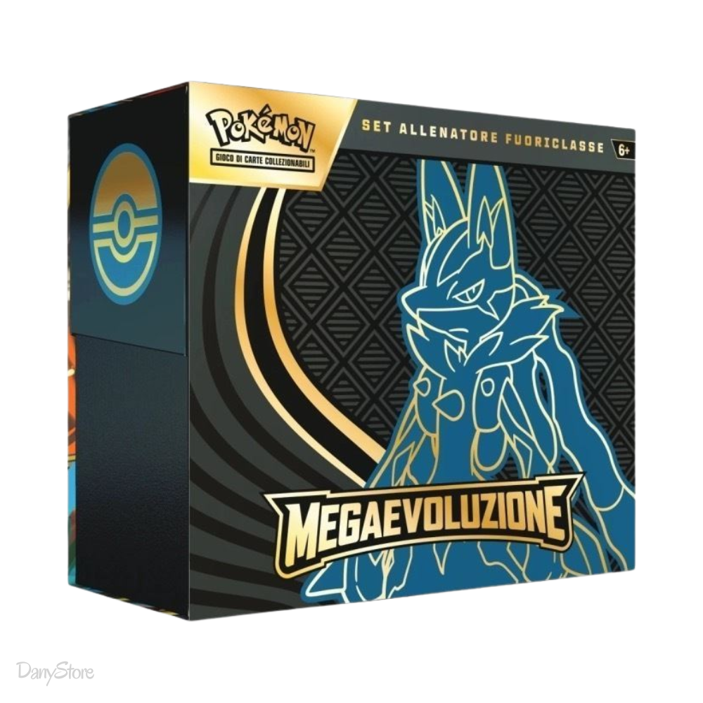 Pokémon Set allenatore Fuoriclasse Megaevoluzione Lucario ITA