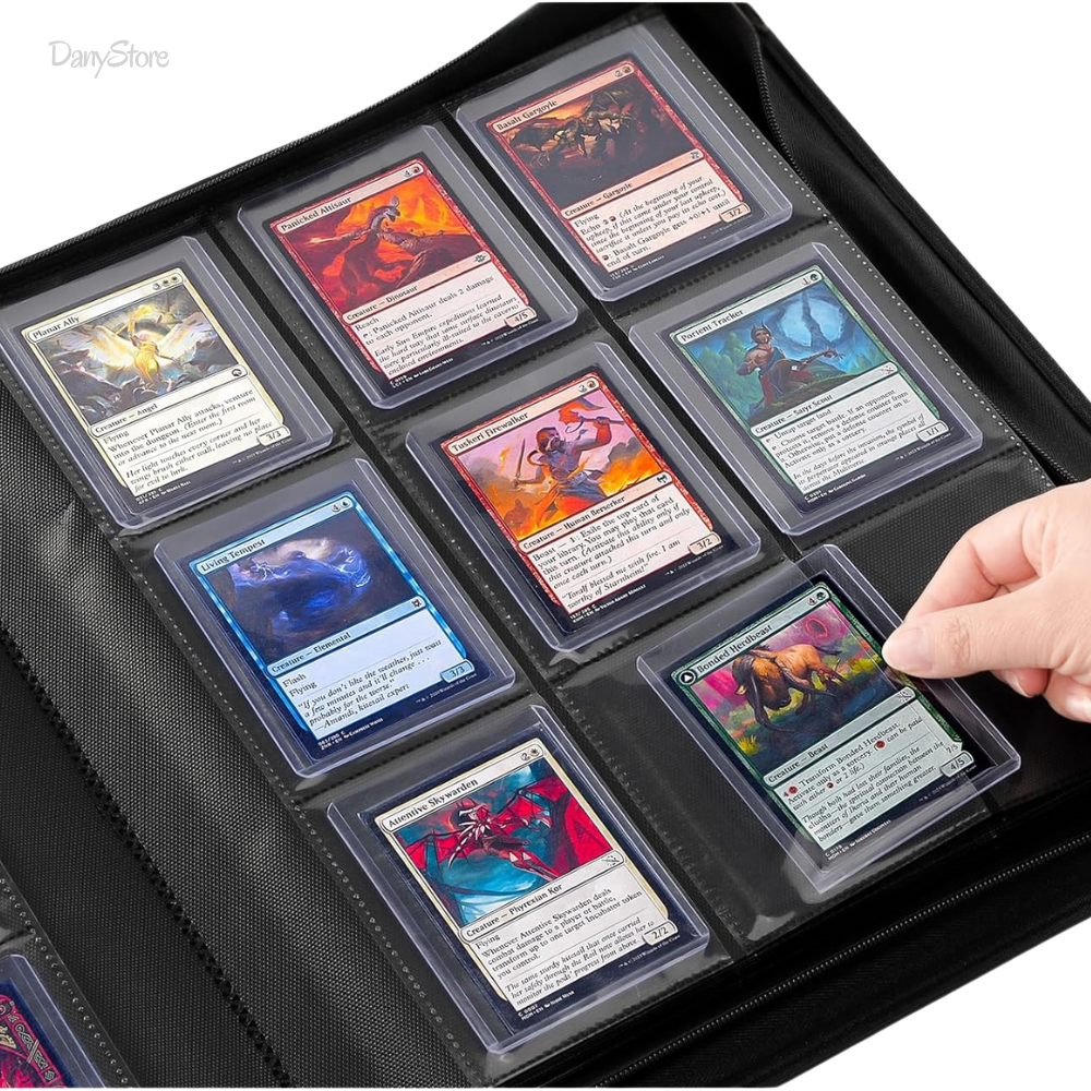 Album ProCase per Toploader a 9 tasche colore Blu