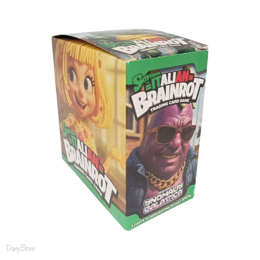 Display Box intero Skifidol Italian Brainrot Anomalia Galattica da 24 bustine sigillate