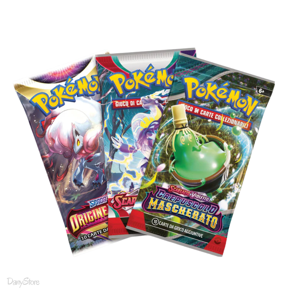 Scatola da collezione in metallo Tin Poké Ball codice E25 del Gioco di Carte Collezionabili Pokémon contenente buste di espansione.