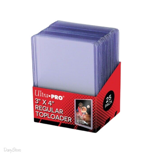 Ultra Pro Toploader 3" x 4" Regular (25 Pezzi) - Trasparente