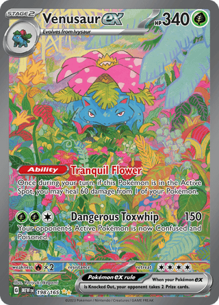 198-165 Venusaur ex Alternative Art MEW 151 ENG NM